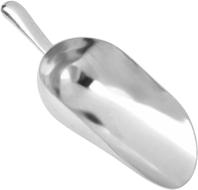 Gebruiksvriendelijke ijslepel van aluminiumlegering voor bar, ijs, snoep en kruiden - Capaciteit 38 oz, ideaal voor feesten en evenementen