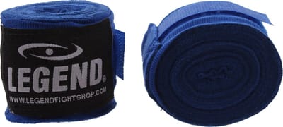 Legend Sports Boksbandages 455 Cm Blauw Per 2 Stuks