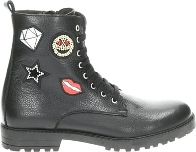 Giga Shoes - G4482 - Half-hoog - Kleur: Zwart - Maat: 39