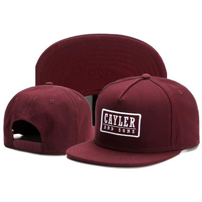 Trendy Cayler And Sons Baseballpet Modieuze Klassieke Hip Hop Pet Outdoor Zonbeschermingspet Decoratieve Pet Verstelbare Platte Randpet brown