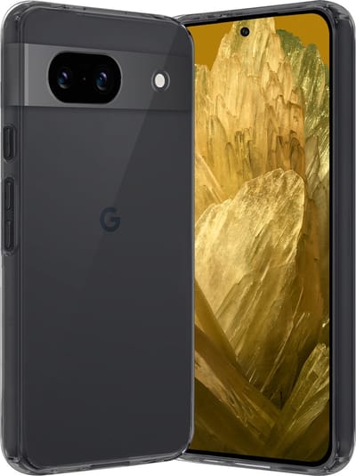 Hoes - Geschikt voor Google Pixel 8a - Sterk & Shockproof - Hoesje Cover - Siliconen Case - Transparant