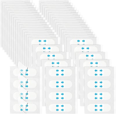 160 Stuks Gezicht Liftende Tape, Anti-Rimpel Plakkers voor Make-up, Dubbele Kin en Verslapte Huid, V-Lijn en Ooglidversteviging