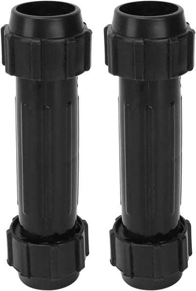 Kayak Paddle Connector Set van 2, Plastic Oar Shaft Connectors voor Opblaasbare Boten en Stand Up Paddles