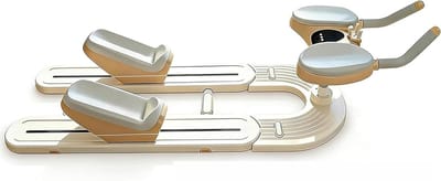 Core Trainer - Buikspierbank Rugtrainer - Rugklachten Verlichten - 3 Hoogtestanden LED Timer - 124 x 45.5 cm - Meerkleurig