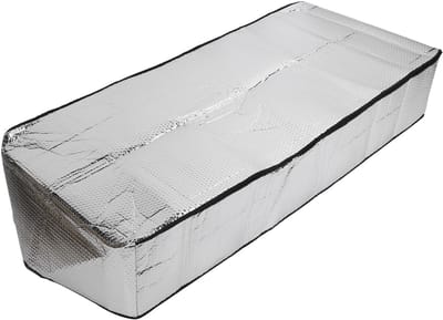 Allecto - Zolderisolatie - Aluminium Folie - Eenvoudige Installatie - Brandwerend - Energiebesparend - Isolatieoplossing - Geschikt voor woningverb...