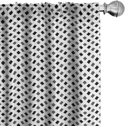 ABAKUHAUS – Effen gordijnen 2-delige set 75 x 175 cm – Microvezel, halfdonker