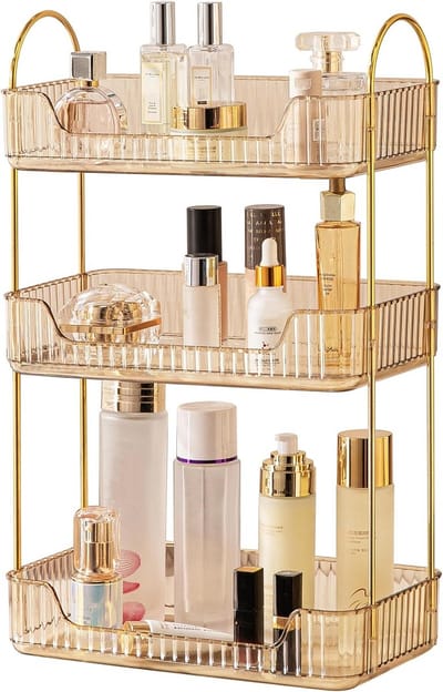 Make-up Organizer met 3 Lagen - Cosmetica Organizer voor Badkamer