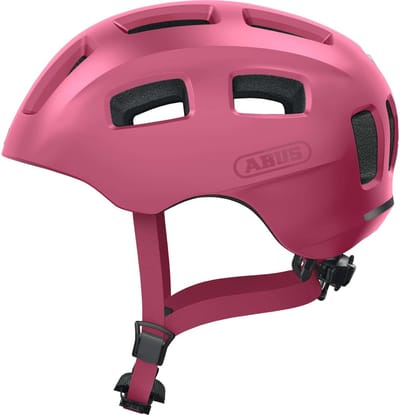 Fietshelm ABUS YOUN-I 2.0 mono red S - 48-54 cm - rood - Geschikt voor gebruik op elektrische fietsen - stadsfietsen - 240 g