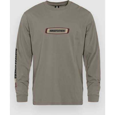 Horsefeathers Raceway Ls T-shirt (taupe) - S