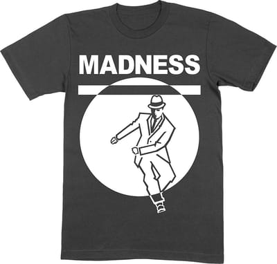 Madness - Dancing Man Heren T-shirt - S - Zwart