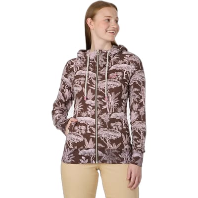 Capuchon met rits voor dames Ragwear Paya Print
