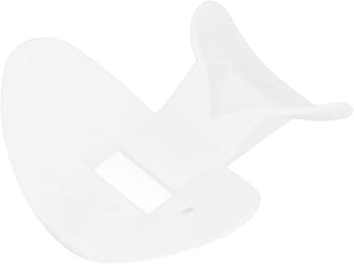 Neusfluit Trainer - Ademhaling Oefen Instrument - Uitspraak Verbeteren - Veilig Plastic Materiaal - 6.3 x 6 cm - Wit
