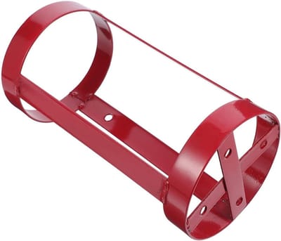 Brandblusser Muurbeugel - Brandblusser Houder - Veiligheid Thuis - Stalen Constructie - 26x15x13CM - Rood