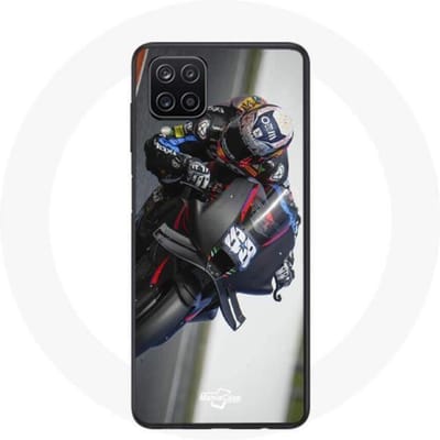 Coque - Maniacase - Samsung Galaxy A12 - Miguel Oliveira - Souple - Protection et décoration noir