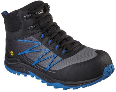 Skechers werkschoenen PUXAL FIRMLE laarzen herenschoenen 200047EC zwart blauw