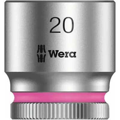 Wera 8790 HMB 05003565001 Dop (zeskant) Dopsleutelinzetstuk 20 mm 3/8 (10 mm)