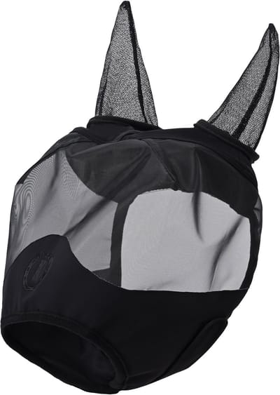 Imperial Riding - Fly Shield IRH - Vliegenmasker met Oren - Black - Maat Cob