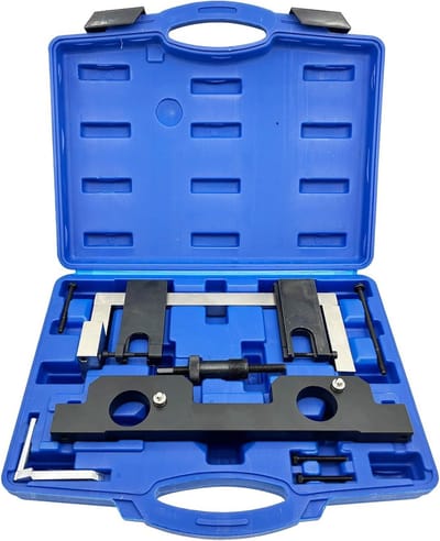 Motorinstelgereedschap Set - Tandriemgereedschap Nokkenas - Motor Uitlijnen - Specifiek Voor N20 N26 - 1.63 Kilogram - Zilver
