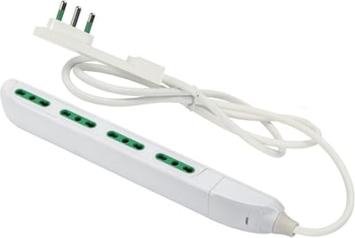 Slimme Meervoudige Contactdoos – 1,5 Meter – 4 Stopcontacten voor Kleine Ruimtes