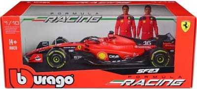 BBurago - Ferrari SF-23 - Chalres Leclerc #16 - Season Car 2023 - 1:18