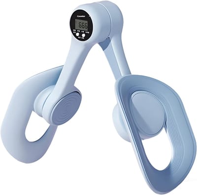 Bekkenbodemtrainer - Dijtrainer Heup Trainer - Thuis Fitness - Intelligent Display - 35x25 cm - Blauw