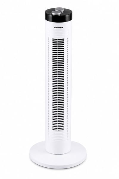 Termozeta Torenventilator 81 cm – 3 Snelheden – Oscillatie – 1 Uur Timer – 45W -Wit