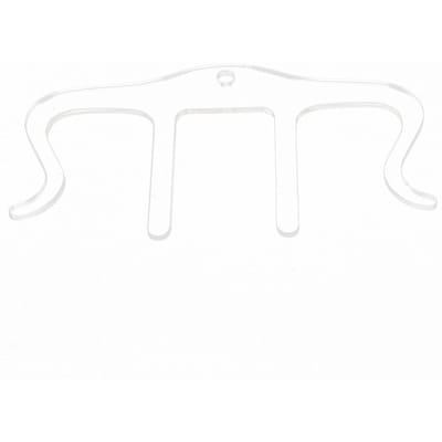Muziekboek Klem Standaard Pagina Houder M Vorm Plastic Instrument Accessoires voor PianoTransparant