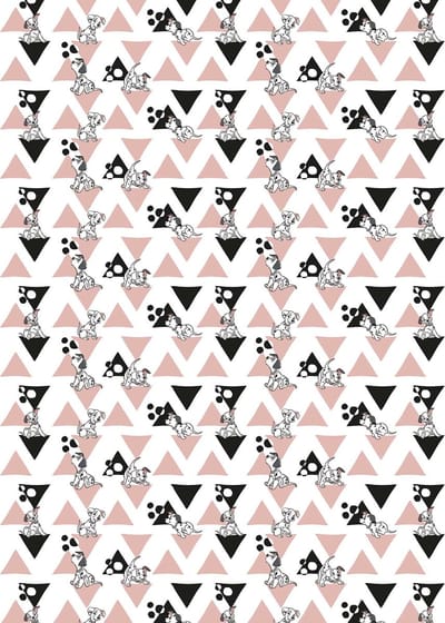 Komar Fotobehang 101 Dalmatiërs Hoeken - Meerkleurig - 2,80m X 200cm