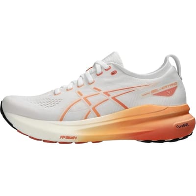 Asics Gel Kayano 31 Wit Faded Oranje Dames Sneakers 1012B670-100 39 white