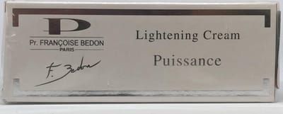 Pr Francoise Bedon - Puissance Lighting Cream, 50 ml