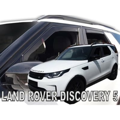 Déflecteurs d'air - J&J AUTOMOTIVE - Heko - Fumé - Installation facile - Compatible Land Rover Discovery 5