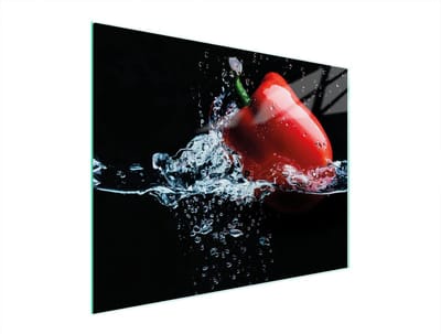 TMK ArtDeko Serie - Snijplank - 52x40 cm - Gehard Glas - Antislip - Antibacterieel