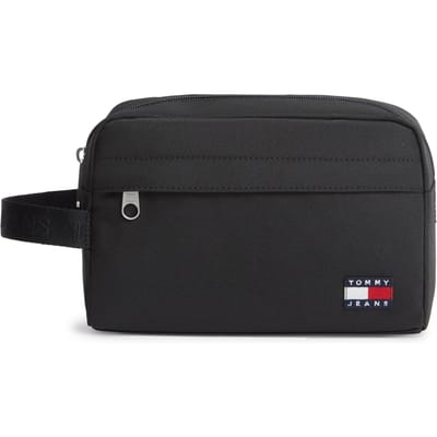 Tommy Hilfiger Ess Daily Washbag Black Maat: OS | Reistassen Outlet | Heren | Zwart
