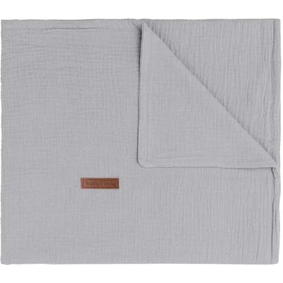 Baby's Only Ledikantdeken - Baby deken Breeze - Dekentje voor jongens en meisjes - 0.6 TOG - 100x135 cm - Grijs - 100% katoen