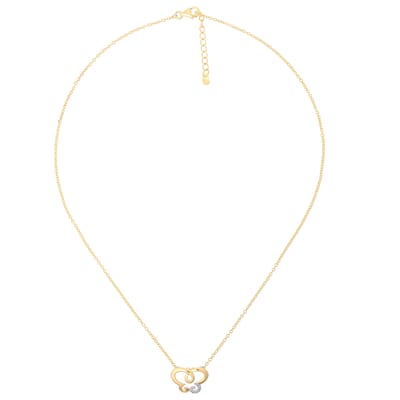 Orphelia 'Joya' Dames 925 Sterling Zilveren Ketting met Hanger - Goud ZH-7088/1
