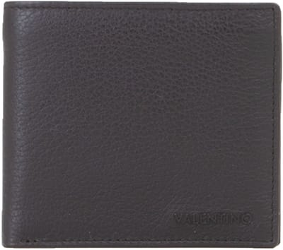 VALENTINO Leren Portemonnee Sodaro Wallet Nero Zwart