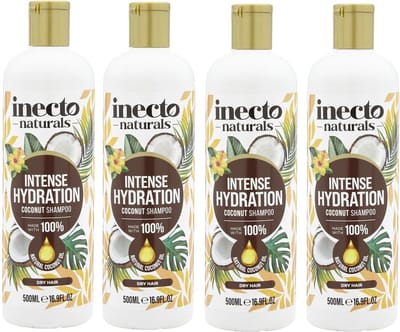 INECTO - Coconut Shampoo - 4 Pak