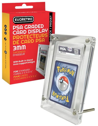 EVORETRO - Acrylic case PSA graded card stand acrylic protector 3.0MM
