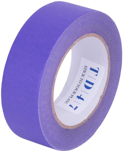 TD47 Maskeertape Low-Tack 38mm x 50m Paars