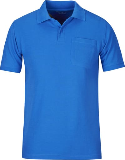 STØRVIK Hastings Polo Shirt Heren - Katoen - Maat S - Royal Blauw