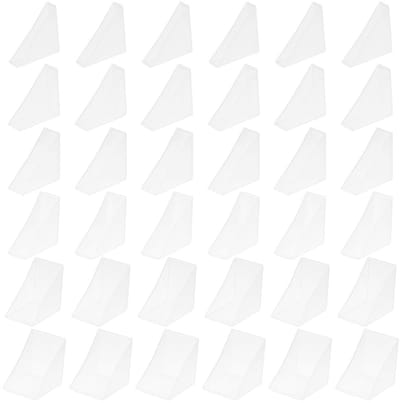 Dailygoods- Hoekbeschermers 36 Stuks - Driehoekige Bescherming - Transparante Covers - Randbescherming voor Tafel - Veiligheid voor Baby's - Schokbestendig Plastic