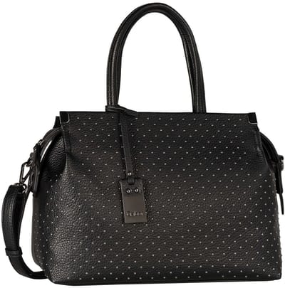 Gabor schoudertas Gela Premium Zip Shopper Black zwart