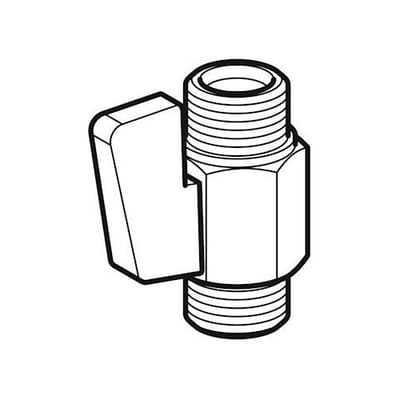 Geberit Kogelkraan, voor AquaClean 4000, 242512001