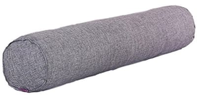 Zacht en Ergonomisch Rolkussen - Perfect voor Thuis, Yoga en Reizen - 20 x 80 cm, Grijs