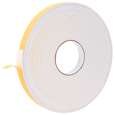 vidaXL - Zelfklevende - schuimtape - 2 - st - Wit - 20mm - x - 10m - CR - Schuim