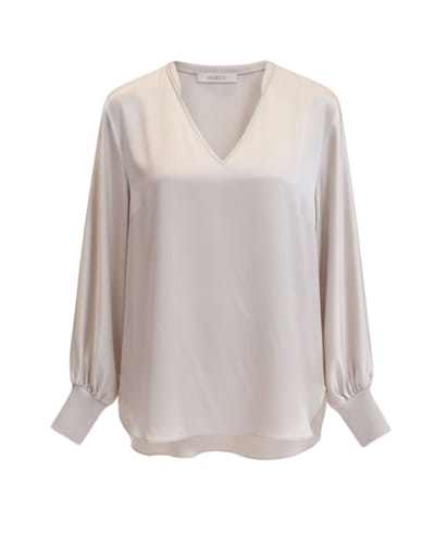 Herzen's Angelegenheit Bluse- Eva Blouses Beige 25263-6101