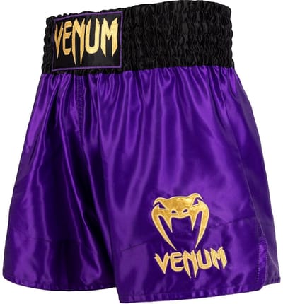 Venum Classic Kickboks Muay Thai Broek Donkerpaars - XS