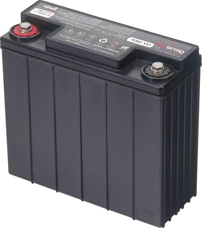 Loodaccu - Oplaadbare batterij - Energie opslag - AGM technologie - 12 V 16 Ah - Zwart