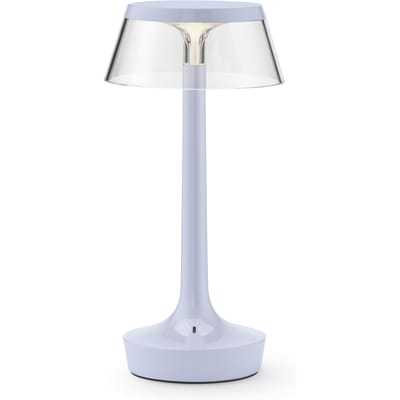 Flos Bon Jour Unplugged oplaadbare lamp Colour Tune - faded blue