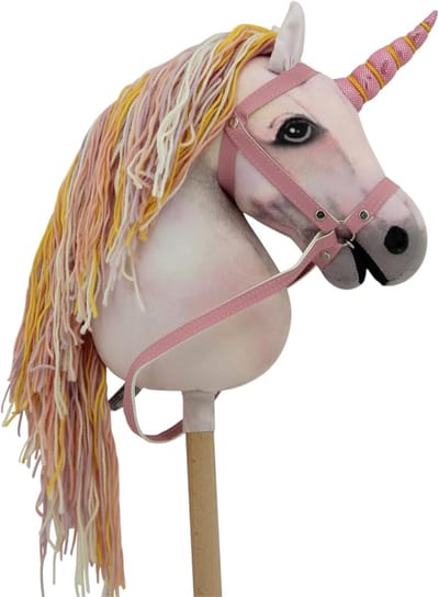 Hobbyhorsing Steekpaard Eenhoorn Zonder Wielen - Geschikt voor Toernooien